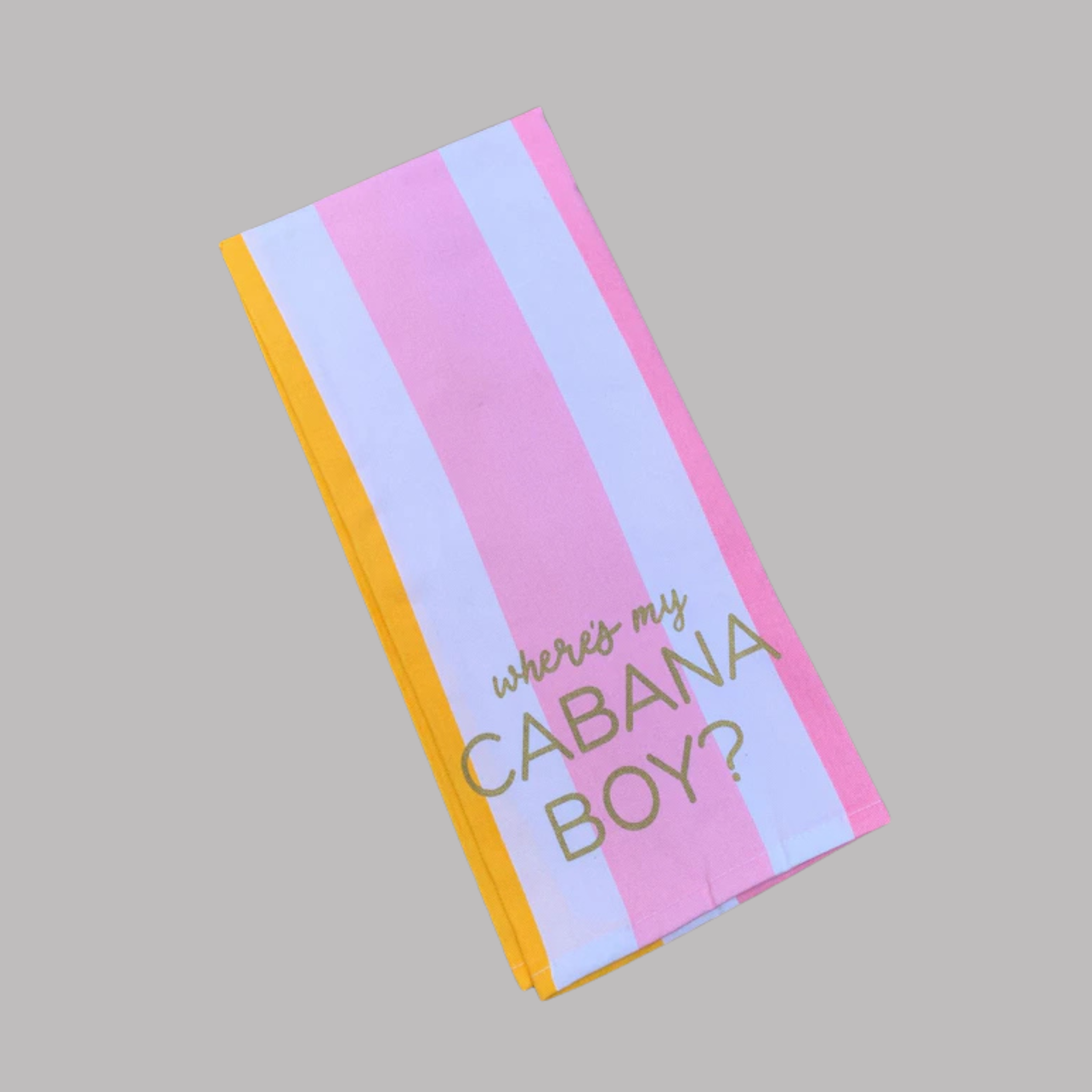 Beach Day Hand Towel - Where's My Cabana Boy