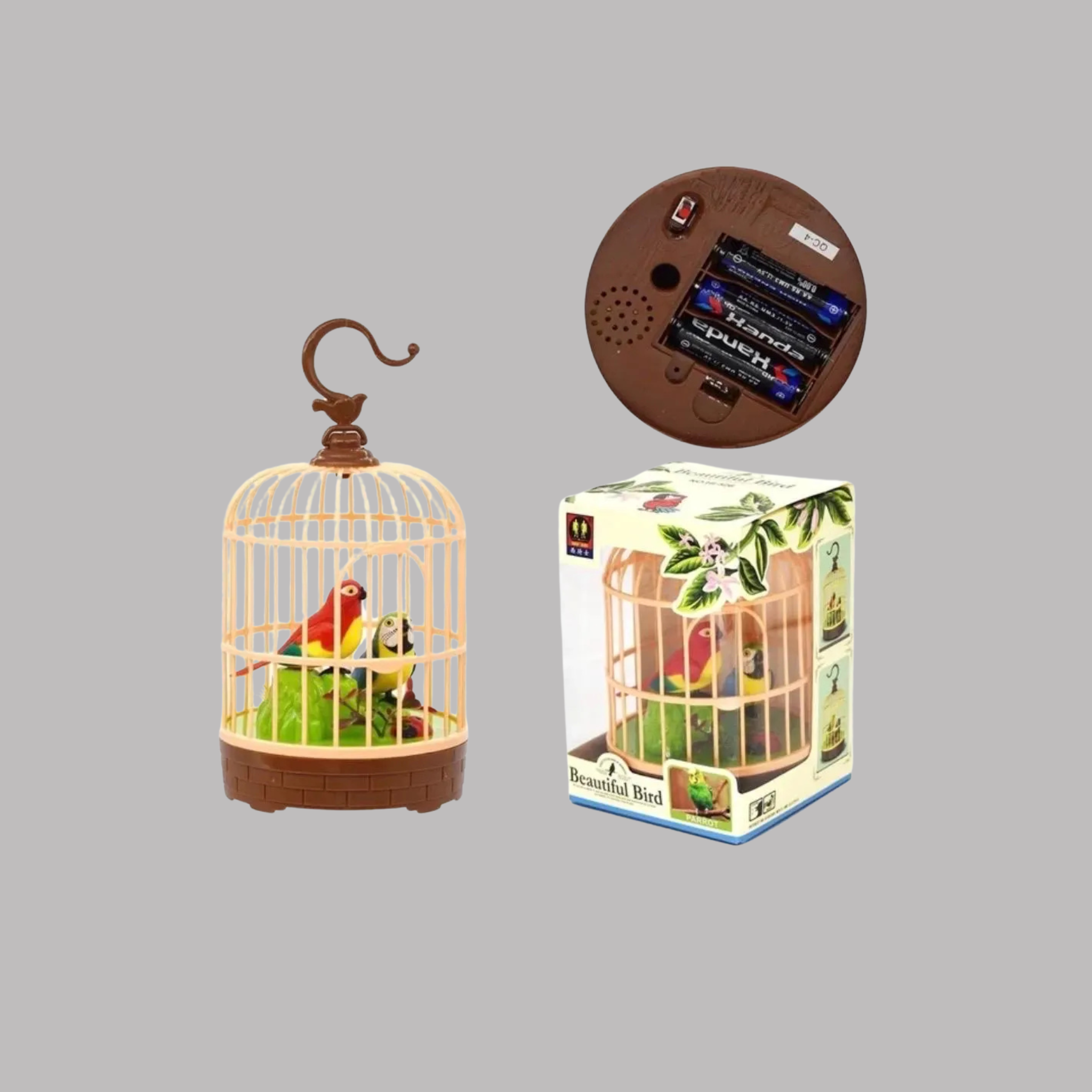Singing Bird in Cage