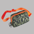 Orange & Camo Cross Body Bag