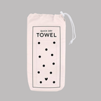 Hearts and Dots Beach Towel
