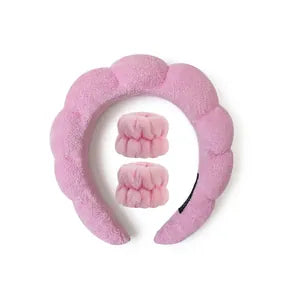 Headband Wristband Set